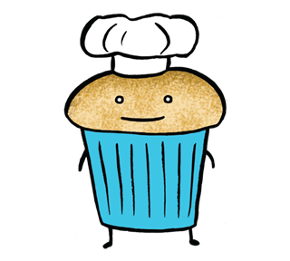 Muffin Baker Sticker