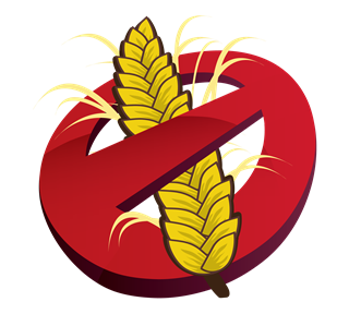 No Wheat Sticker