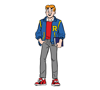 Archie Letterman Sticker