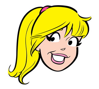 Betty Head Sticker