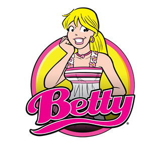 Betty Logo Sticker