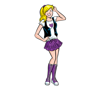 Betty Wave Sticker