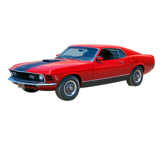 1970 Mustang Sticker