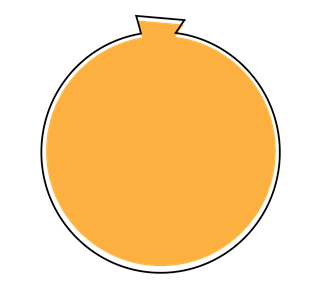 Ball Christmas Ornament Sticker