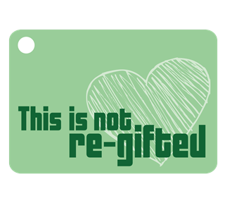 This is Not Re-Gifted Sticker