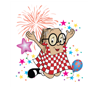 celebration_lunchie.jpg Sticker