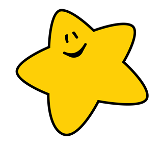 Cute Star Sticker