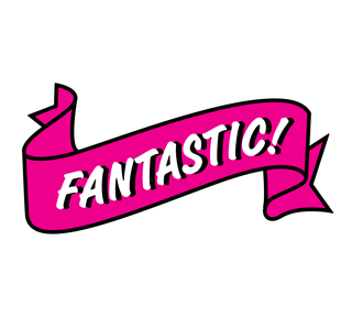 Fantastic Ribbon Sticker