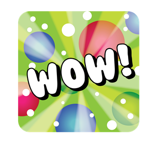 Wow! Sticker