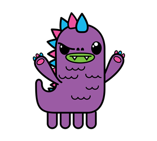 Luckees Puff Sticker