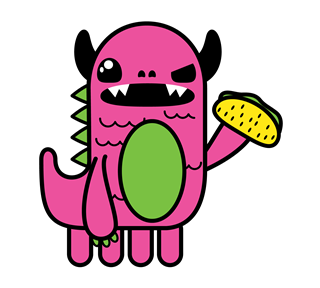 Luckees Taco Sticker
