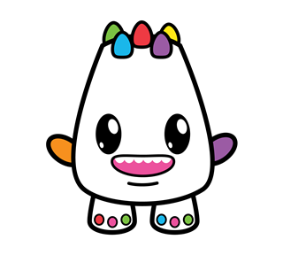 Friendlees Lucky Rainbow Sticker