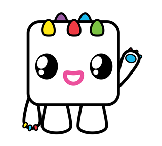 Friendlees Rainbow Sugar Cloud Sticker