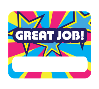 Great Job Label Sticker