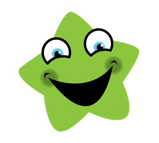 Happy Star Sticker