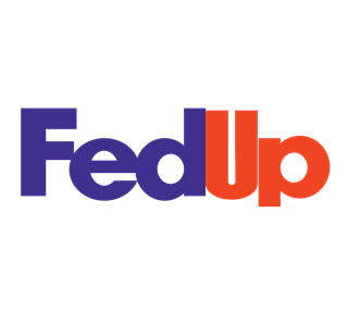 Funny Fed Up Logo Sticker