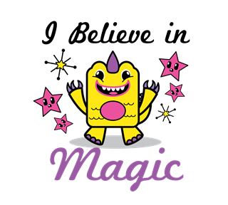 I Believe in Magic Sticker