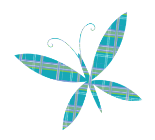 Suzy Q Butterfly E Sticker