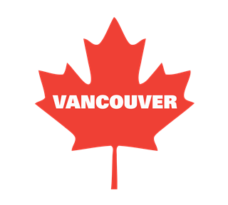Vancouver Maple Leaf Sticker