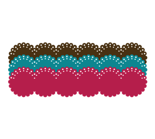 Doily Pattern Sticker