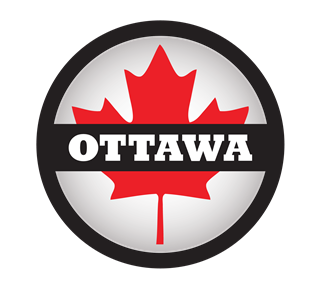 Ottawa Circle Sticker