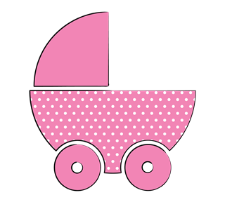 Baby Carriage Sticker