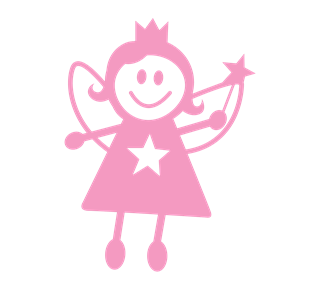 Stick Fairy Sticker
