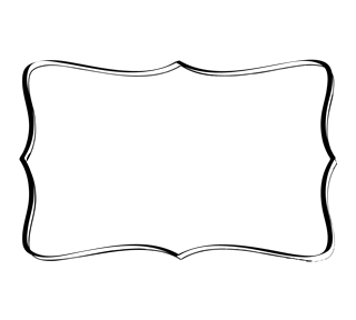 SketchFancyBorder Sticker