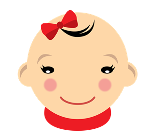 BabyGirl3 Sticker