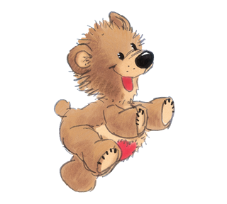 Boof Bear Jump Sticker