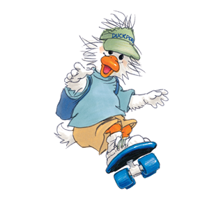 Jack Quacker Sticker