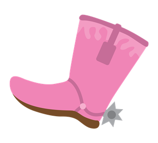 CowboyBoot Sticker