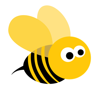 Cute Bee Sticker