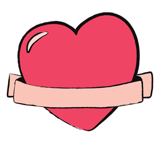Tattoo Heart Sticker