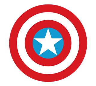 American Shield Sticker