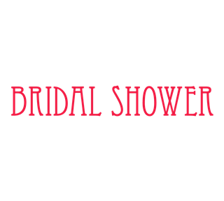 Bridal Shower Sticker