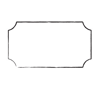 Rectangle Boarder Sticker