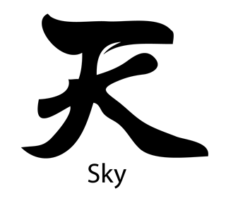 Sky Sticker