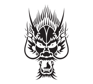 Chinese Dragon Sticker
