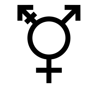 Trans Symbol Sticker