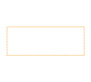 DavidsBridal-BumperDottedBoarder Sticker