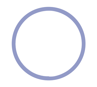 DavidsBridal-RoundBoarder Sticker