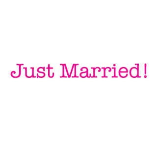Davids Bridal - Just Married Sticker