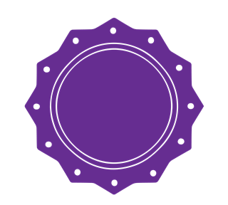 Starburst Badge Sticker