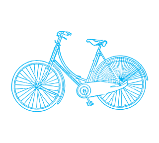 Vintage Bike Sticker