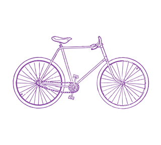 Vintage Bike Sticker