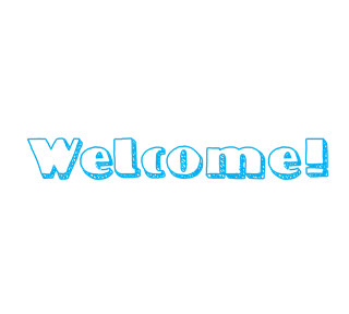 Welcome Sticker
