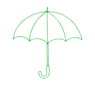 Umbrella2 Sticker