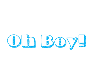 Oh Boy! Sticker