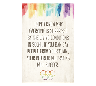 Olympic Pride Quote Sticker